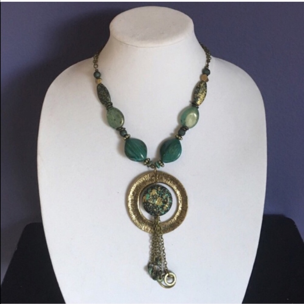 🆕 Zevar Contemporary Necklace & Earrings Set